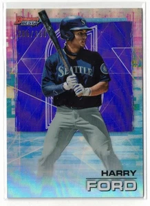 2021 Bowman's Best PURPLE Refractor RC Harry Ford #88! Mariners True Rookie /250 - Picture 1 of 2