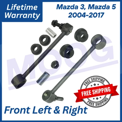 Barras estabilizadoras delanteras MOOG OEM para Mazda 3/Mazda 5 2004-2017 garantía de por vida Foto 1 de 4