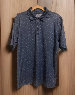 NEW Pebble Beach Dry Luxe Performance Short Sleeve Polo Shirt Men's Size L - Image 1 of 4