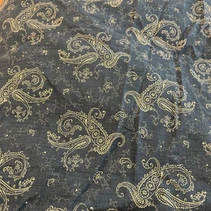 AMERICAN LIVING BLAUES PAISLEY BANDANA KING Spannbettlaken tiefe Taschen Ralph Lauren - Bild 1 von 3
