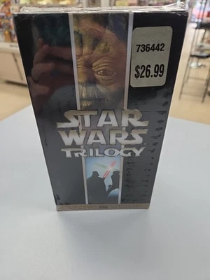 Star Wars Trilogy Digitally Mastered VHS Box Set FACTORY SEALED - Image 1 of 4