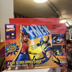 Kotobukiya X-Men 92 Wolverine & Jubilee Artfx+ 1:10 Scale pvc Statues Official