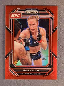 2023 Panini Prizm UFC #157 Holly Holm Red Prizm /199 SSP - Picture 1 of 2