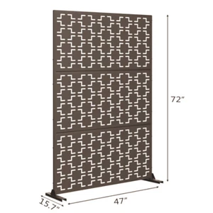Outdoor Privacy Screens and Panel Laser Cut Privacy Wall Patio Garden - Picture 1 of 3