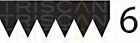 Triscan V-Ribbed Belt Black For Alpina Bmw Geo Renault Seat Vw 87-10 036145933H