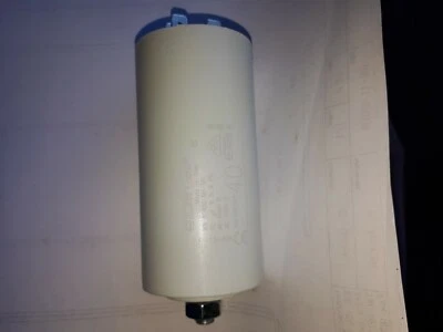 ICAR ECOFIL WB40400 40 µF +-5% 400 Vac B rifasamento motori doppio Faston  - Immagine 1 di 3