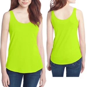 Ladies Soft Ringspun Cotton Flowy Swing Tank Top Womens XS, Small, Medium NEW! - Picture 1 of 3