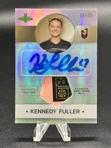 2024 Parkside Pacific NWSL Kennedy Fuller  18/25 Logo Patch RC Auto - Picture 1 of 1