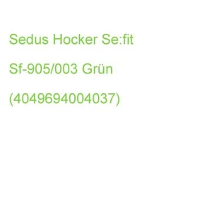 Sedus Hocker Se:fit Sf-905/003 Grün (4049694004037) (sf-905/003) - Bild 1 von 2