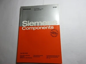Fachzeitschrift Siemens Components  5/1980 - Picture 1 of 1