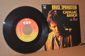 BRUCE SPRINGSTEEN: CADILLAC RANCH; 1980 CBS MINT IMPORT 45 & PICTURE SLEEVE - Picture 1 of 2