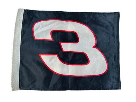 VINTAGE CAR FLAG #3 DALE EARNHARDT SR NOS Cover