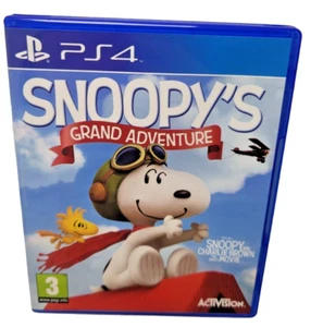 Snoopy's Grand Adventure PS4 Kids Game EXCELLENT Condition PS5 Compatible - Picture 1 of 8