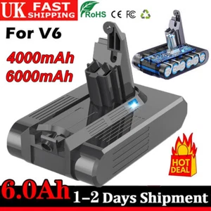 6000mAh Battery for Dyson V6 Animal DC58 DC59 DC62 DC72 DC74 SV03 SV06 SV05 SV09 - Picture 1 of 17