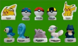 SERIE COMPLETE DE FEVES POKEMONS  POKEMANIA - Picture 1 of 1