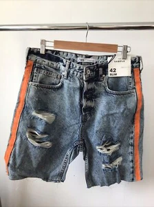 Pantalones cortos para hombre Zara talla 42 cintura -£19 - Imagen 1 de 9