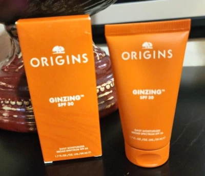 Crema hidratante diaria ORIGINS GINZING SPF 30 1,7 fl oz ¡NUEVA EN CAJA + REGALO! Foto 1 de 2