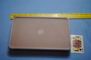 Vintage TUPPERWARE #292 Paprika rot Speckbehälter rechteckig 10x6 - Bild 1 von 7