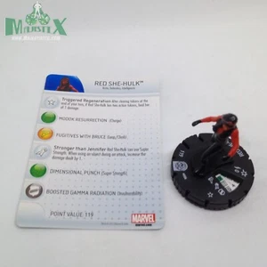 Heroclix Fear Itself set Red She-Hulk #006 Common figure w/card! - Picture 1 of 1