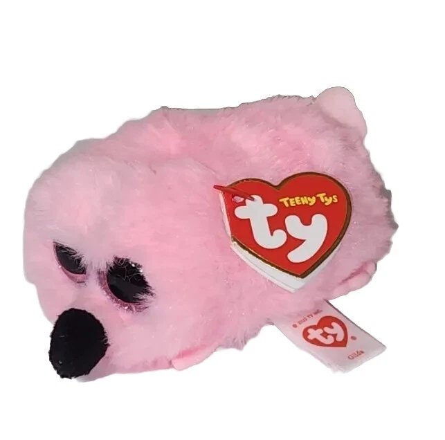 Ty Beanie Boos Teeny Tys - GILDA Flamingo (UK Excl) 4" Stackable Stuffed Toy