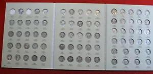 1916-1945 Mercury Dimes Circ New Harris Folder Book missing 16D Album MD34 A1 - Picture 1 of 11