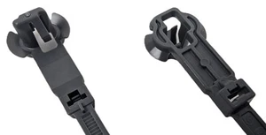 1000 Avery Dennison 20147-0 Kabelbinder 6,25" Offset Slot 25mm grau umgekehrt NEU - Bild 1 von 5