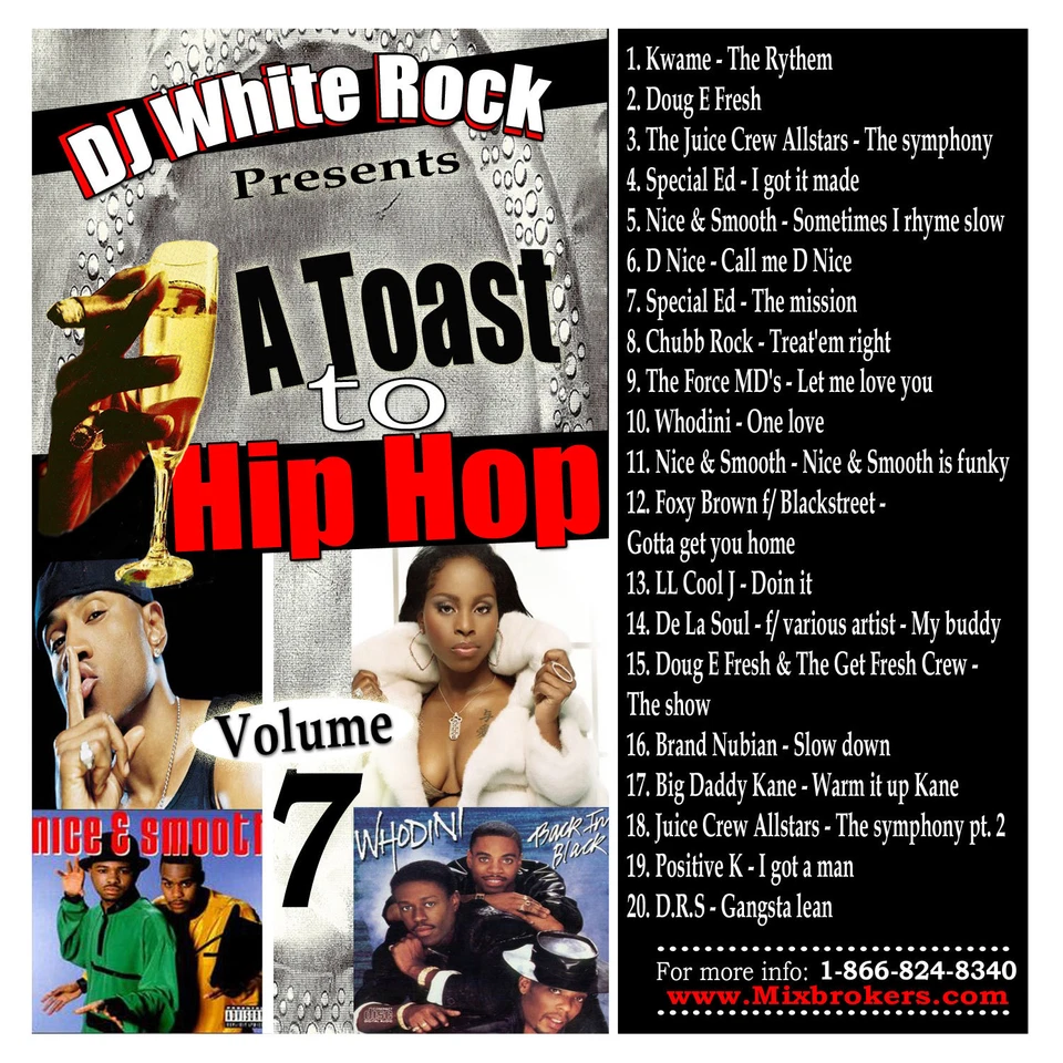 DJ White Rock A Toast to Hip Hop vol.7 - Image 1 of 1