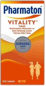 Pharmaton Vitality With G115 Ginseng, Energy Booster, 100 Ct  EXP:12.2025 - Picture 1 of 4