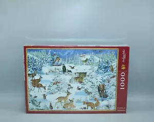 🧩NUEVO: Animales en paisaje de nieve | Coppenrath Puzzle 1000 piezas | Rompecabezas 🧩 - Imagen 1 de 8