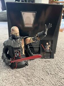 Gentle Giant Star Wars Darth Vader The Force Unleashed Anakin Reveal Bust 💥