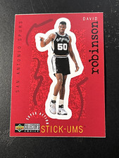 1997-98 Upper Deck Collector's Choice Stick-Ums David Robinson #S24