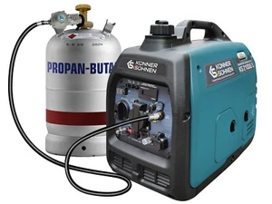 GAS+Benzin KS 2100iG S Inverter Stromerzeuger Stromaggregat Generator 2000W - Bild 1 von 8
