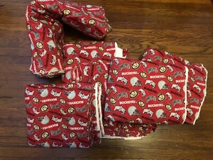 Smart Buy! Ohio State University Buckeyes Cotton Fabric -Print-By-5-Yards - Picture 1 of 1