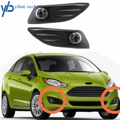 适用于 2014 - 2018 年福特嘉年华雾灯带保护套 + 开关套件左右 — 第 1/4 张图片