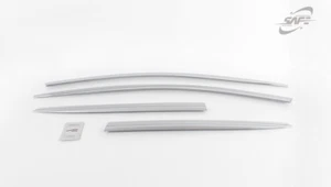 Visera de ventana cromada protector de ventilación de lluvia para sol plateado 4 piezas D-229 para KIA Optima 2021 - Imagen 1 de 9