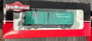 InterMountain Railway HO 11 Panel 40’ Box Car Great Northern 3425 NIB - Picture 1 of 3