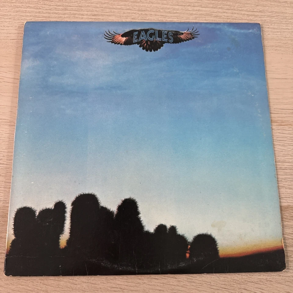 THE EAGLES - Self Titled - LP Vinyl 1972 Debut Album Asylum Records  SD 5054 Foto 1 de 4