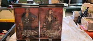Juego de muñecas Harley-Davidson Ken & Barbie 1999 Mattel nuevo en caja nuevo 25637 25638 - Imagen 1 de 8