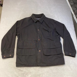 Polo Sport Ralph Lauren Sportsman Hunting Jacket Men's Charcoal Game Pouch - Picture 1 of 8