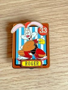 DISNEY WHO FRAMED ROGER RABBIT BASEBALL CARD NO 33 PIN ON PIN - Picture 1 of 2