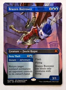 MTG - Brazen Borrower - EN - NM/EX - Normal - OTJ Special Guest - Mythic 0030 - Bild 1 von 2