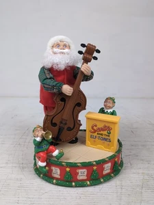 Avon 2001 Santa And The Elf-Tones Voice Activated Animated Sing And Moving Works - Bild 1 von 6