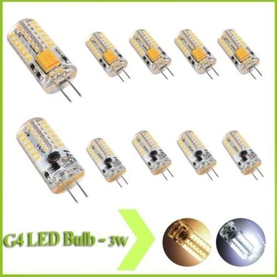 G4 LED Bulb 3W Cool White/Warm White AC/DC 12Volt Bi Pin Base Lamp 10p - Image 1 of 4