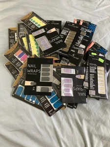 Nail Wraps, Bulk, 58 Pieces,#1 - Picture 1 of 15