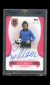 Topps FC Bayern 125 aniversario Sepp Maier 2024/25/49 en tarjeta automática - Imagen 1 de 2