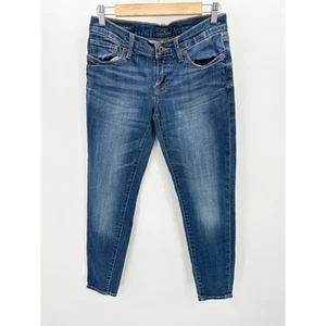 Lucky Brand Jeans Women 0/25 Blue Sienna Cigarette Dark Wash Denim Skinny - Imagen 1 de 8