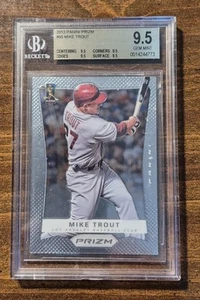 2012 Prizm Mike Trout #50 Angels BGS 9.5 Gem Mint! RC - Picture 1 of 1