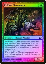 Keldon Marauders FOIL Planar Chaos HEAVILY PLD Red Common MAGIC CARD ABUGames