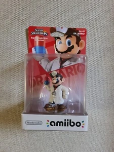 Nintendo Amiibo Super Smash Bros. Dr. Mario Character Figure - Picture 1 of 2
