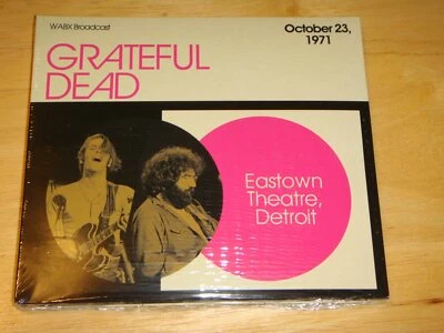 Grateful Dead LIVE 10/23/1971 DETROIT Eastown Theatre 3CD Fleur Morte Import NEW - Image 1 of 4